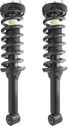 Vista 2 de SUNCORE - Suspensión de conducción neumática delantera y trasera para completar puntales Kit de conversión de repuesto para Land Rover LR3 2005-2009