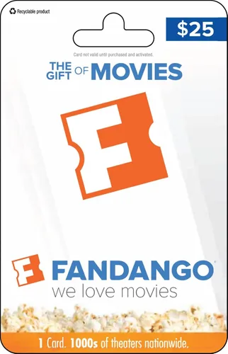 Vista 3 de 1 tarjeta de regalo de Fandango.
