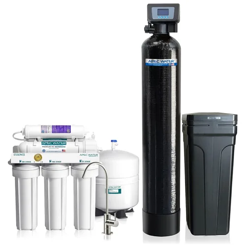 Vista 7 de APEC WH-SOFTENER-30-FG Sistema de ósmosis inversa + paquete de ahorro de suavizador de agua Sistema de ósmosis inversa mineral alcalino de nivel