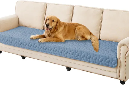 Vista 21 de Ameritex Funda impermeable para cama de mascotas, manta antideslizante para cama de perro, para sofá y muebles, impermeable, nuevo diseño