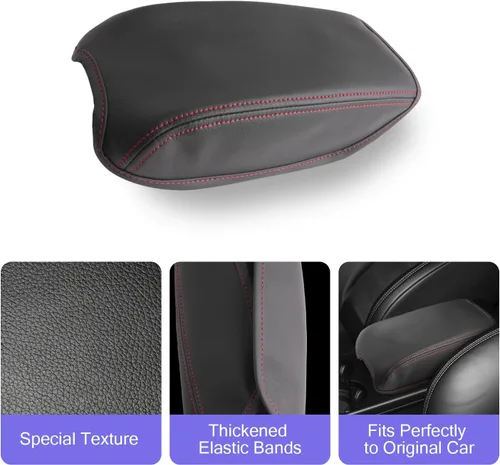 Vista 7 de LUWU Funda para consola central Porsche Macan 2024 2025 compatible con Macan 2015-2020 2021 2022 2023 2024 2025 Accesorios Macan Funda