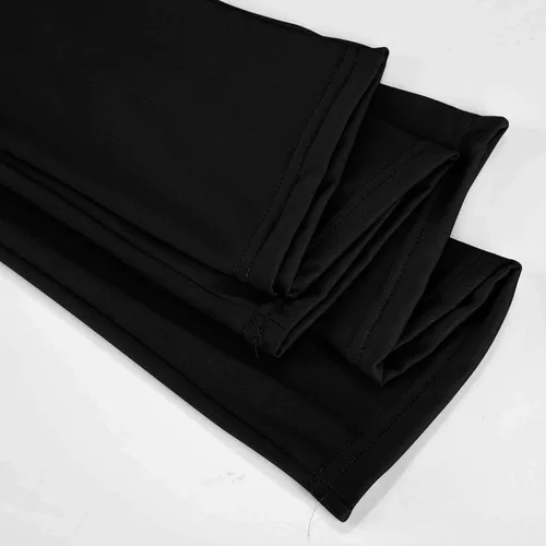 Vista 7 de Ozmmyan Pantalones sueltos de cintura alta y pierna ancha para mujer, leggings de yoga, pantalones casuales para gimnasio, pantalones de yoga