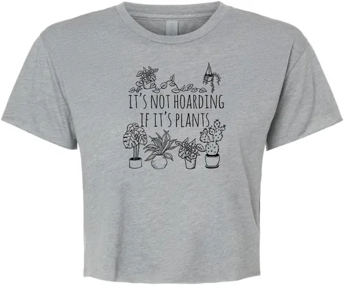 Vista 13 de Women's Screen Printed Crop Tee, Shirts With Sayings