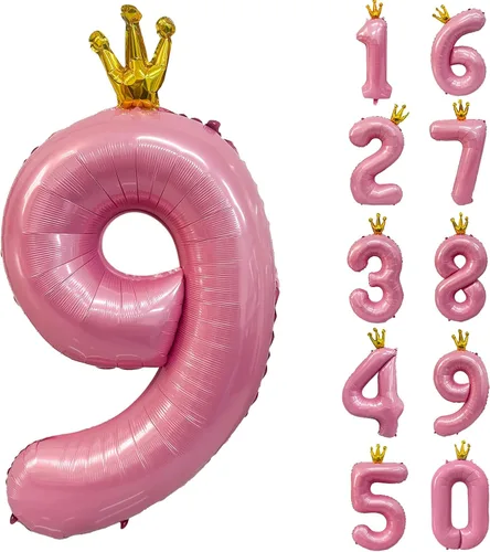 Vista 160 de Globos gigantes de helio de aluminio de 40 pulgadas, color negro, globos digitales grandes del número 0 para decoración de fiesta de cumpleaños