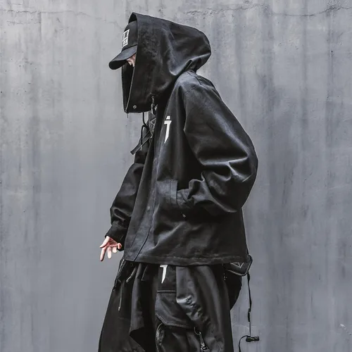 Vista 4 de MFCT i-Tech Techwear Streetwear - Chaqueta para hombre