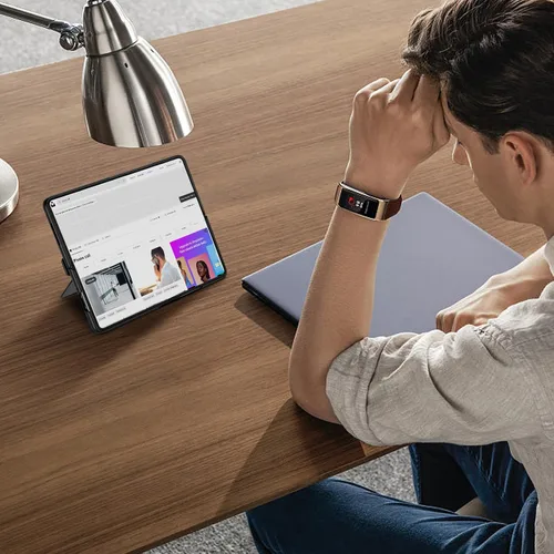 Vista 6 de Funda para Samsung Galaxy Z Fold 4: soporte para S-Pen y diseño de protección de bisagra, soporte con protector de pantalla integrado 360 Funda