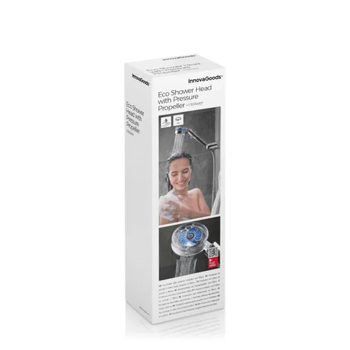 Vista 11 de Ecoducha con Hélice de Presión y Filtro Purificador Heliwer InnovaGoods