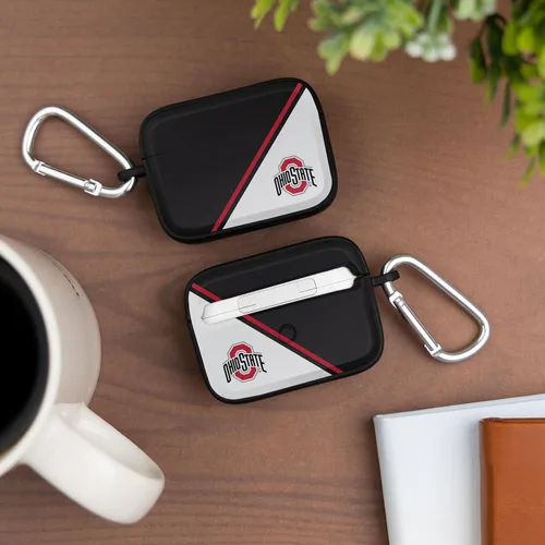 Vista 2 de Affinity Bands Ohio State Buckeyes Champion Series HDX - Funda compatible con Apple AirPods Pro