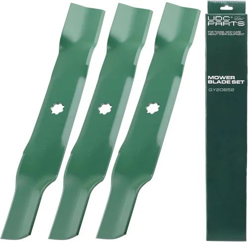 Vista 26 de UDC Parts 103-6401 Hojas de cortadora para Exmark de 48 pulgadas 103-6401-S 103-6381-S 103-6381 103-6391-S 103-6391 103-6396 103-6396-S Lazer Z Turf