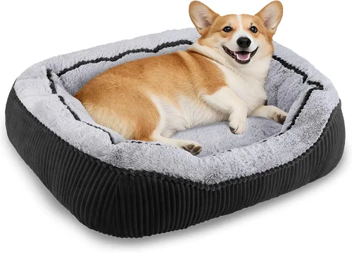 Vista 14 de Camas para perros y gatos pequeños, medianos y grandes. Cama lavable para mascotas, sofá cama ortopédica para perros, cama suave y calmante