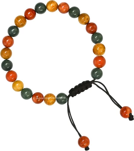 Vista 62 de Pulsera del zodiaco de cristales curativos