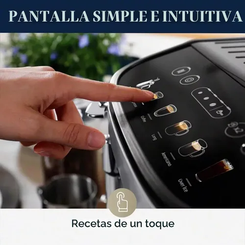 Vista 5 de De'Longhi Magnifica Evo - Máquina de café expreso, espumador de leche