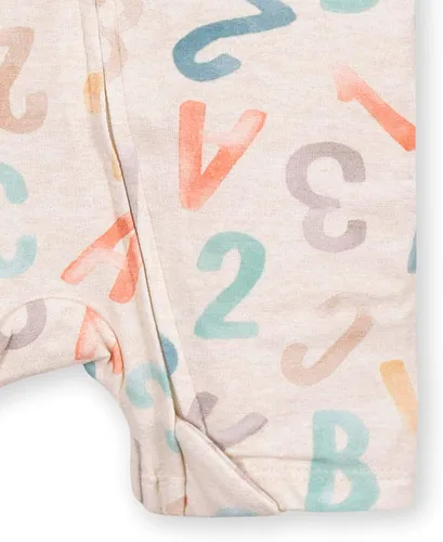 Vista 4 de Gerber Mameluco unisex de manga corta suave para bebé con viscosa fabricado con eucalipto