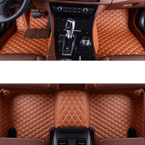 Vista 15 de Tapete de cuero completo envolvente personalizado para Nissans Sulphy Teana J32/L33 Sentra Qashqai J10/J11 Leaf March GTR Cefiro Terra