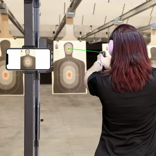 Vista 4 de AIMINGMATE Cartucho de entrenamiento láser verde 223 Rem0.354in45ACP40S&W357Slg380ACP para práctica de entrenamiento de fuego seco, incluye tapa