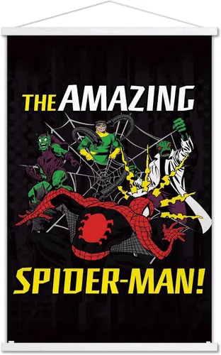 Vista 8 de Trends International Marvel Comics Spider-Man - Póster de pared con marco magnético