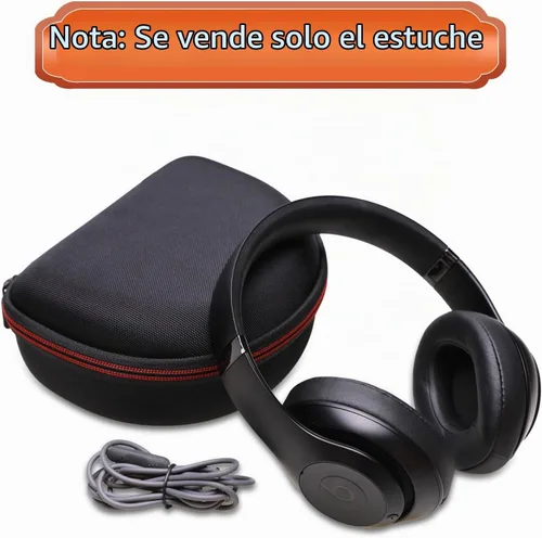 Vista 8 de Estuche para auriculares compatible con Beats Studio Pro/Solo 4 / Studio 3 / Solo 3 / Picun B8 / BERIBES/JLab JBuds Lux ANC Wireless Bluetooth