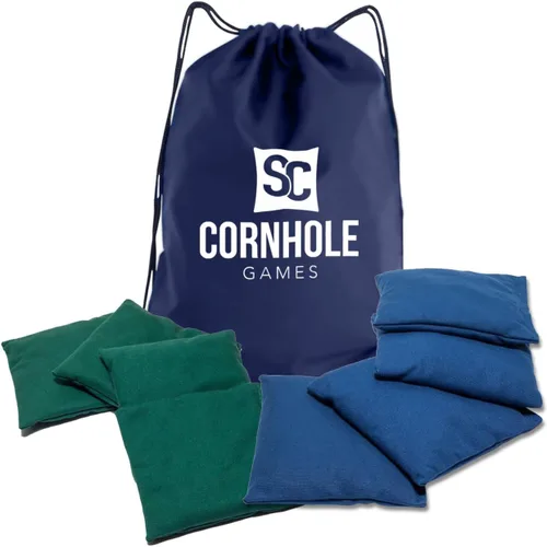 Vista 19 de Bolsas de cornhole resistentes al clima (juego de 8) - Tamaño/peso profesional de regulación (16 oz) - Uso en tableros de cornhole profesionales