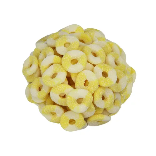 Vista 15 de Smarty Stop Mini anillos de gomita agria Candy GummiRoos (1 libra (paquete de 1), surtido)