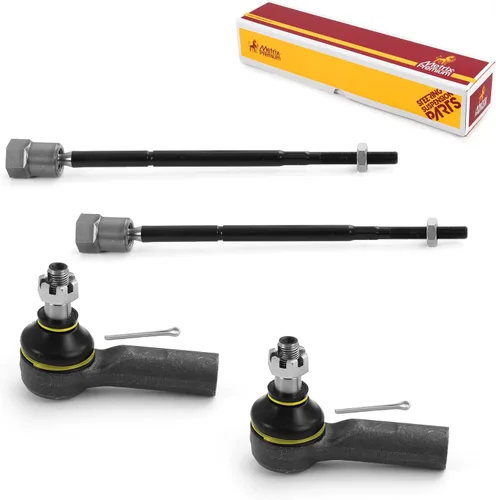 Vista 207 de Metrix Premium Chassis Parts - Kit de 4 piezas de extremos de barra de acoplamiento frontal exterior e interior compatible con Nissan Pathfinder