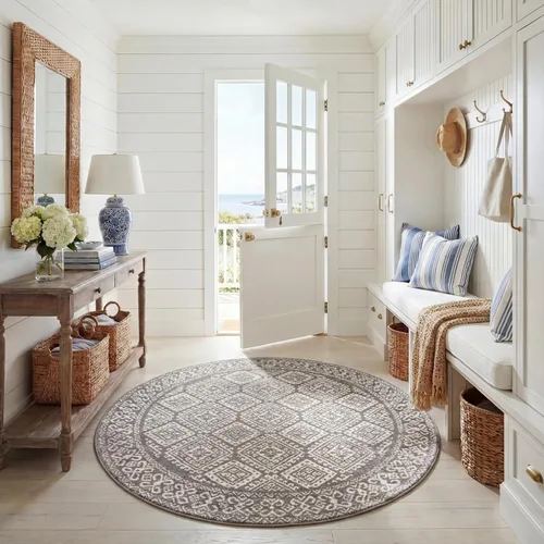 Vista 290 de Safavieh - Alfombra decorativa de la colección Tulum, modelo TUL264F, estilo marroquí, bohemio y desgastado, no suelta pelusa, para sala, vestíbulo