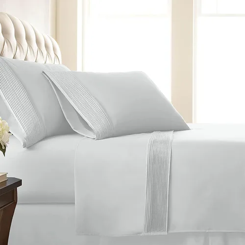 Vista 33 de Southshore Fine Linens®, juego de ropa de cama con bolsillo profundo, Microfibra, Negro, gemelo