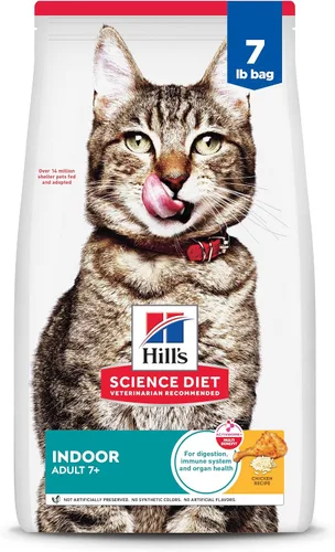 Vista 16 de Hill’s Science Diet Alimento seco para gatos de interior., Adultos 7+