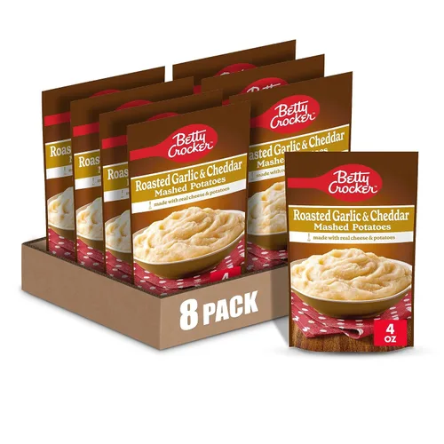 Vista 17 de Betty Crocker Puré de patatas con mantequilla y hierbas, 4 onzas (paquete de 8)