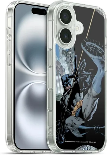 Vista 61 de Head Case Designs Funda de gel Hush con licencia oficial de Batman DC Comics #608 (protección de grado militar) compatible con Apple iPhone 7