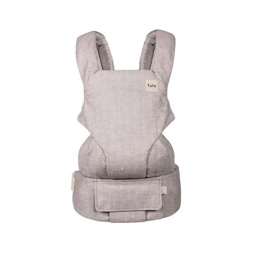 Vista 21 de Baby Tula Explore Linen - Portabebés multiposición Transportador transpirable para recién nacidos a niños pequeños, múltiples posiciones