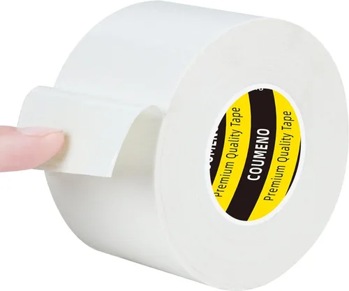 Vista 20 de Cinta de sellado de COUMENO para tope resistente 0.2inX0.4inX33FT adhesiva impermeable para puertas y ventanas, perfecta para bloquear corrientes