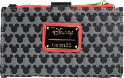 Vista 2 de Loungefly Disney Mickey Mouse Wallet Snap Flap Clutch Varios