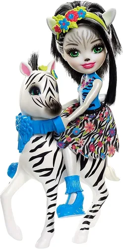 Vista 2 de Enchantimals Zelena Zebra Dolls