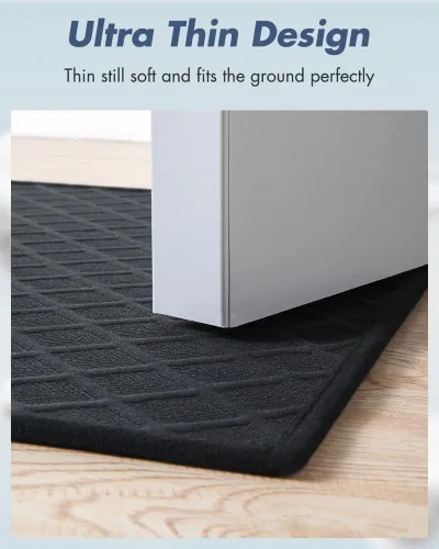 Vista 5 de AMOAMI Alfombra de Baño, Alfombra Ultra Delgada para Baño, Alfombras de Baño con Respaldo de Goma Antideslizantes para Baño, Alfombra de Baño