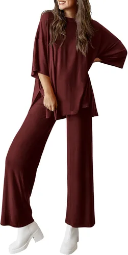 Vista 28 de PRETTYGARDEN Conjunto de dos piezas para mujer Negro