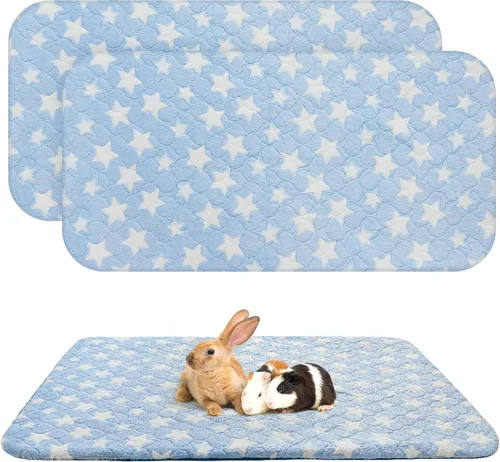 Vista 8 de Homimp 4 almohadillas para orina de conejillo de indias, autocalentables, para mantener el calor, lavables y antideslizantes, camas de animales Negro