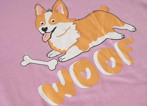 Vista 4 de Conjunto de pijama lindo de verano para niñas grandes, ropa de dormir estampada en forma de corazones a