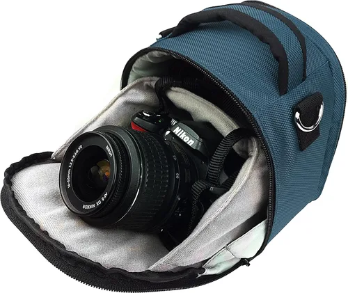 Vista 6 de Transporte para Nikon CoolPix W150, B600, A1000, Z50, D780, Z7, Z6, D3500, W300 Ocean Blue