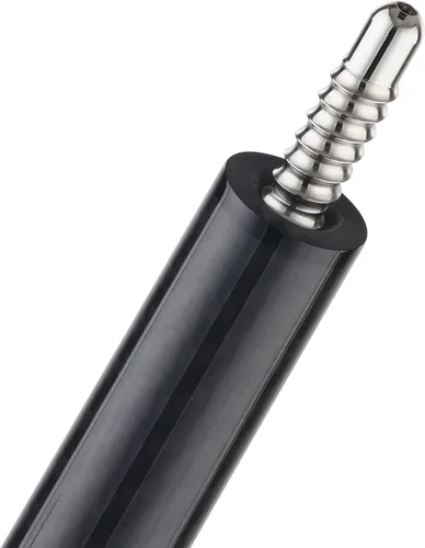 Vista 7 de Poison by Predator VX Break Cue con eje de fibra de carbono Venom y caja de taco - Negro/Gris