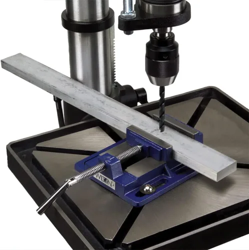 Vista 5 de Wilton Prensa de taladro, 4" ancho de mandíbula, 4" apertura máxima de mandíbula, 1" profundidad de mandíbula (modelo 1203)