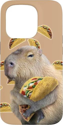 Vista 14 de Capybara Capybaras Eating Taco - Carcasa para iPhone 17