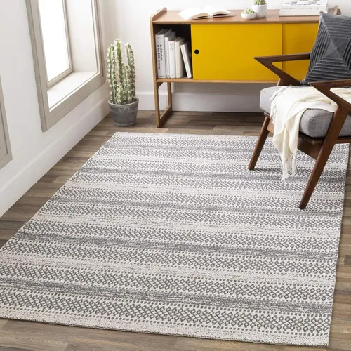 Vista 10 de Livabliss Tumnus - Alfombra tribal bohemia, 1 pies 10 pulgadas x 3 pies, color negro