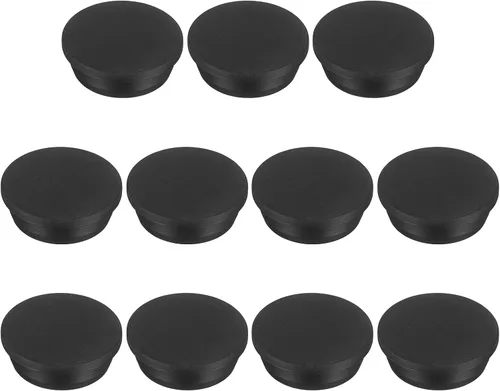 Vista 93 de MECCANIXITY - Tapones de silicona en forma de T (26mm, 1 pulgada de diámetro), color negro