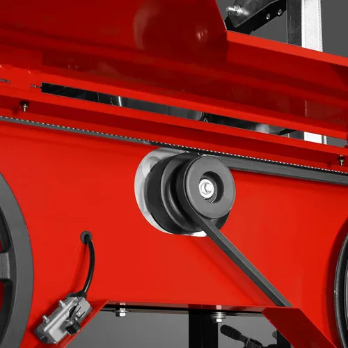 Vista 24 de MechMaxx Aserradero portátil de 18'', motor de gasolina DUCAR 212cc 7HP, ancho de tablero de 15'' y grosor de tablero de 7'', longitud de pista