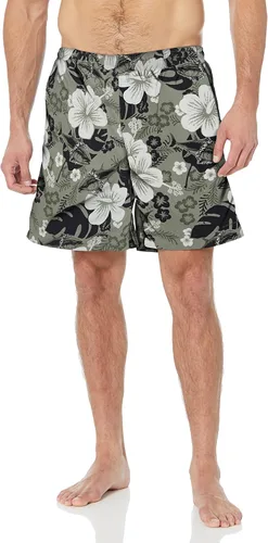 Vista 95 de Columbia Super Backcast - Pantalón corto de agua para hombre Impresión de tinte negro