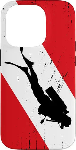 Vista 15 de Funda de buceo para iPhone 17, regalos de buceo, diseño vintage de buceo