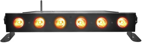 Vista 3 de 6 Rockville Best PAR+Best Strip+ROCKWEDGE Luces de batería DMX inalámbricas + controlador