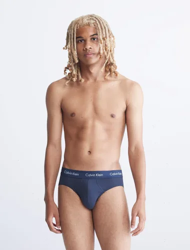Vista 2 de Calvin Klein Calzoncillos elásticos de algodón para hombre, paquete de 7
