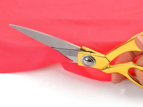 Vista 5 de eZthings®, tijeras resistentes tapizadas de 12" para cortes artísticos y confección de manualidades, tapetes.