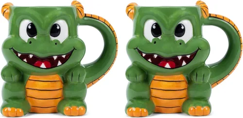 Vista 10 de ESNCHMG-BR - Taza de té de cerámica brillante con carácter de oso negro gordito de 20 onzas para tu bebida matutina favorita